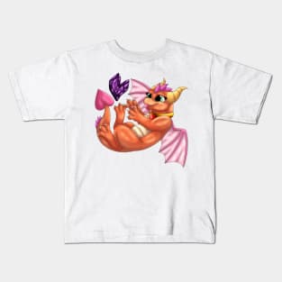 GemBabs: Ember (Orange) Kids T-Shirt